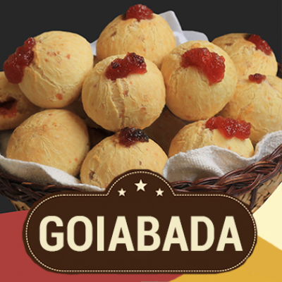 Lançamento: Pão de queijo sabor goiabada